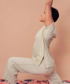 Altar Ronnie Tencel Lounge Top - Mint