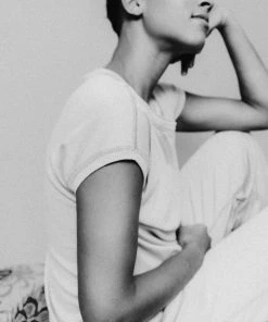 Altar Ronnie Tencel Lounge Top - Mint