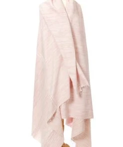 Swahili African Modern Rose Pink Waha Gabi Shawl