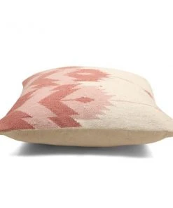 Casa Amarosa Rosette Kilim Wool Throw Pillow Cover