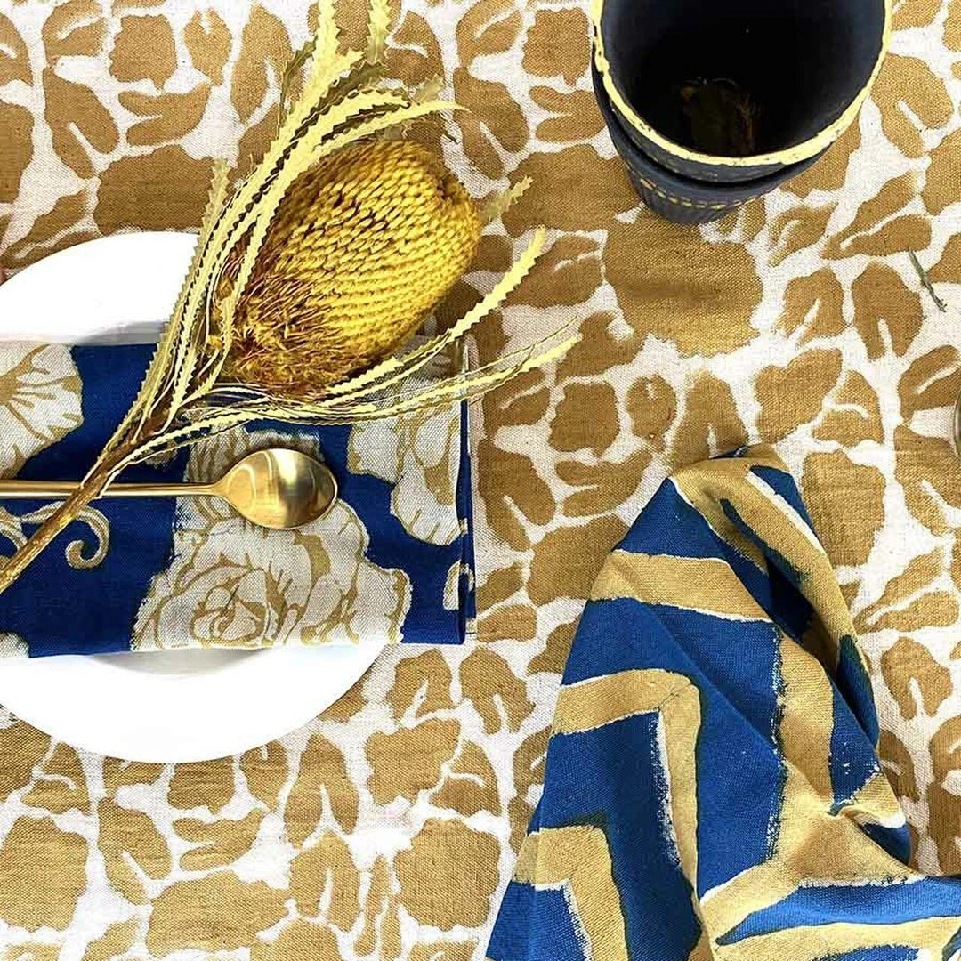 Ichcha Royal Gold Mix + Match Napkin Set Kitchen + Dining Ichcha Royal Gold Mix + Match Napkin Set Kitchen + Dining