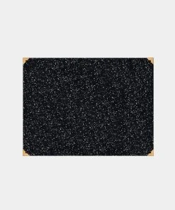 Slash Objects Recycled Rubber Deskmat - Speckled Black Home Goods