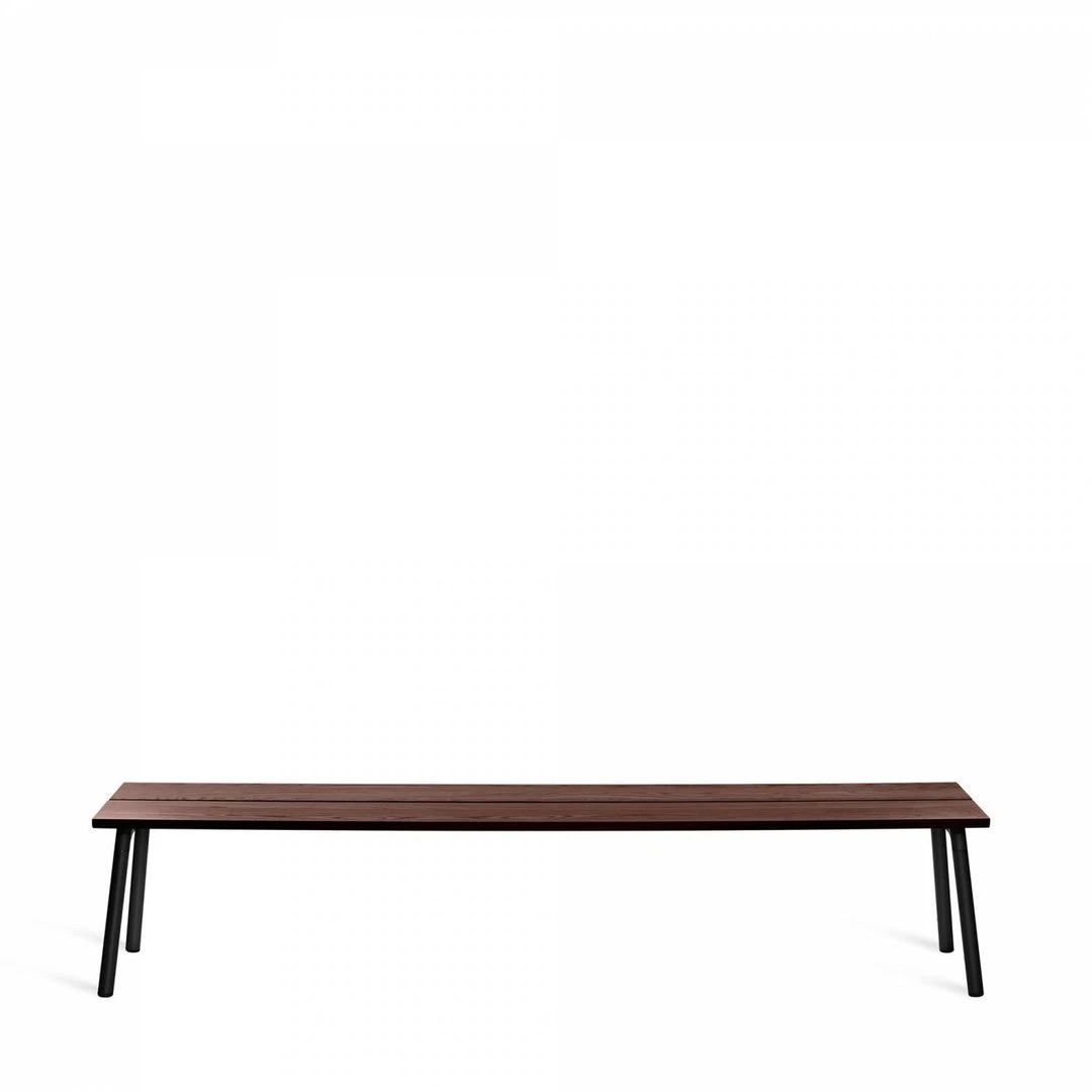 Emeco Furniture Run Bench - Black Frame Emeco Furniture Run Bench - Black Frame