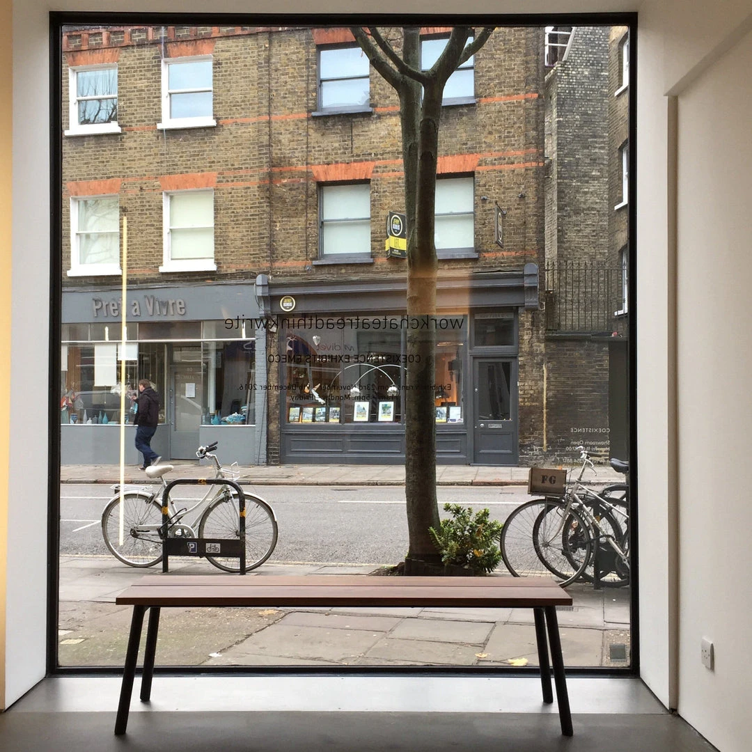 Emeco Furniture Run Bench - Black Frame Emeco Furniture Run Bench - Black Frame