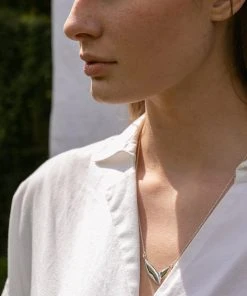 Salt + Still Heron Necklace