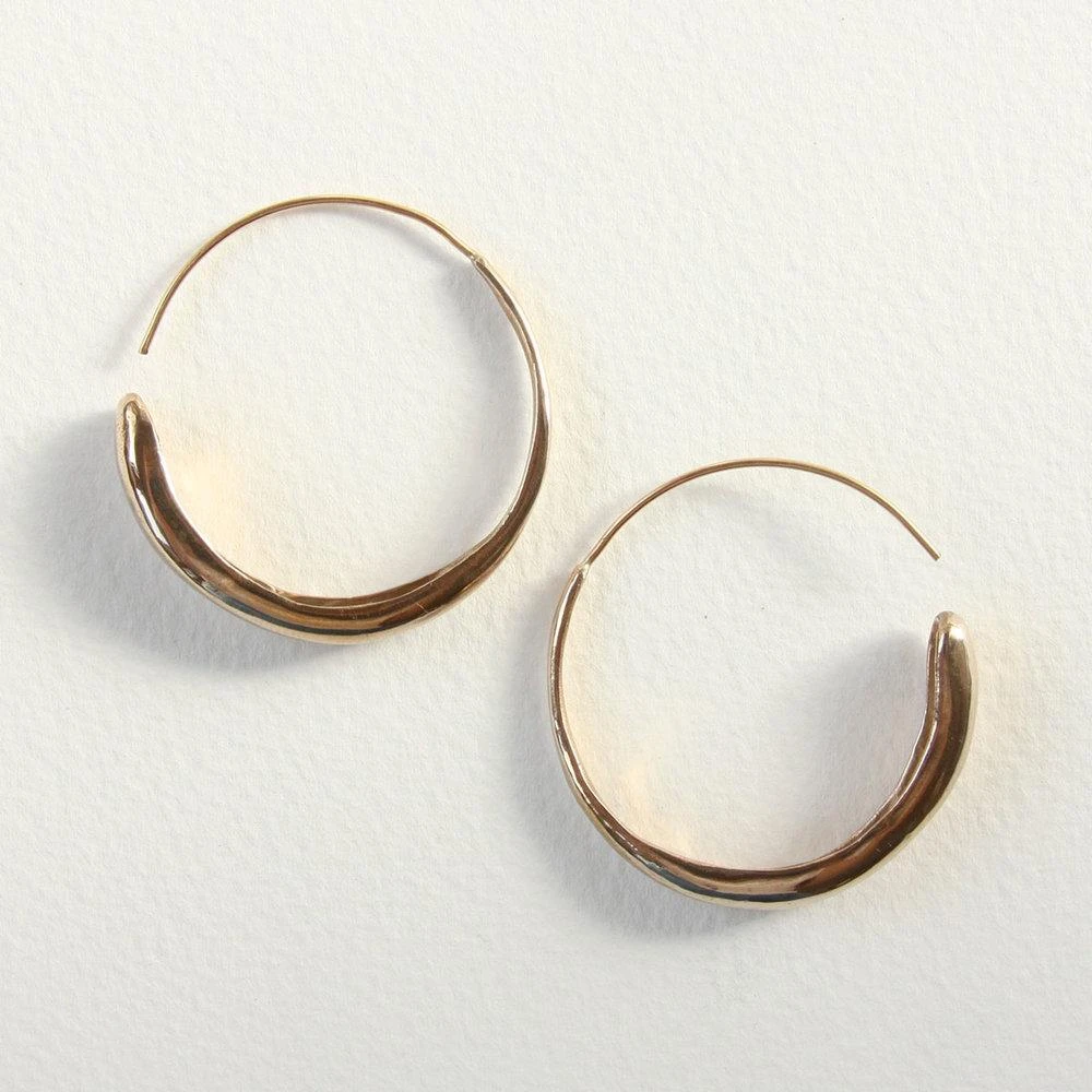 Salt + Still Special Occasion Large Fluent Hoops Salt + Still Special Occasion Large Fluent Hoops