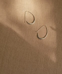 Salt + Still Jewelry Ovate Hoop Earrings