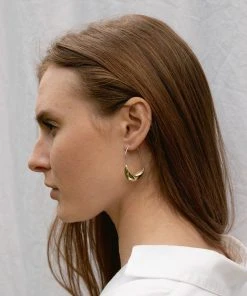 Salt + Still Vessel Hoop Earrings