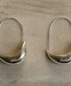 Salt + Still Vessel Hoop Earrings