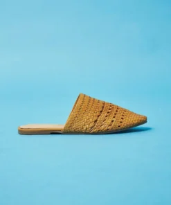 Salt & Umber Best Sellers Lily Mule - Mustard 9 Salt & Umber Best Sellers Lily Mule - Mustard