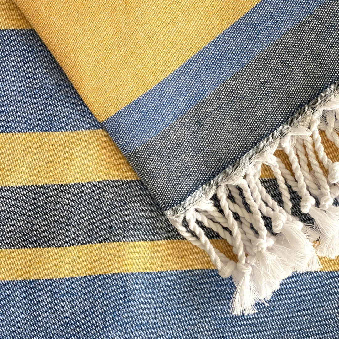 Hilana: Upcycled Cotton Samara Turkish Towel 7 Hilana: Upcycled Cotton Samara Turkish Towel