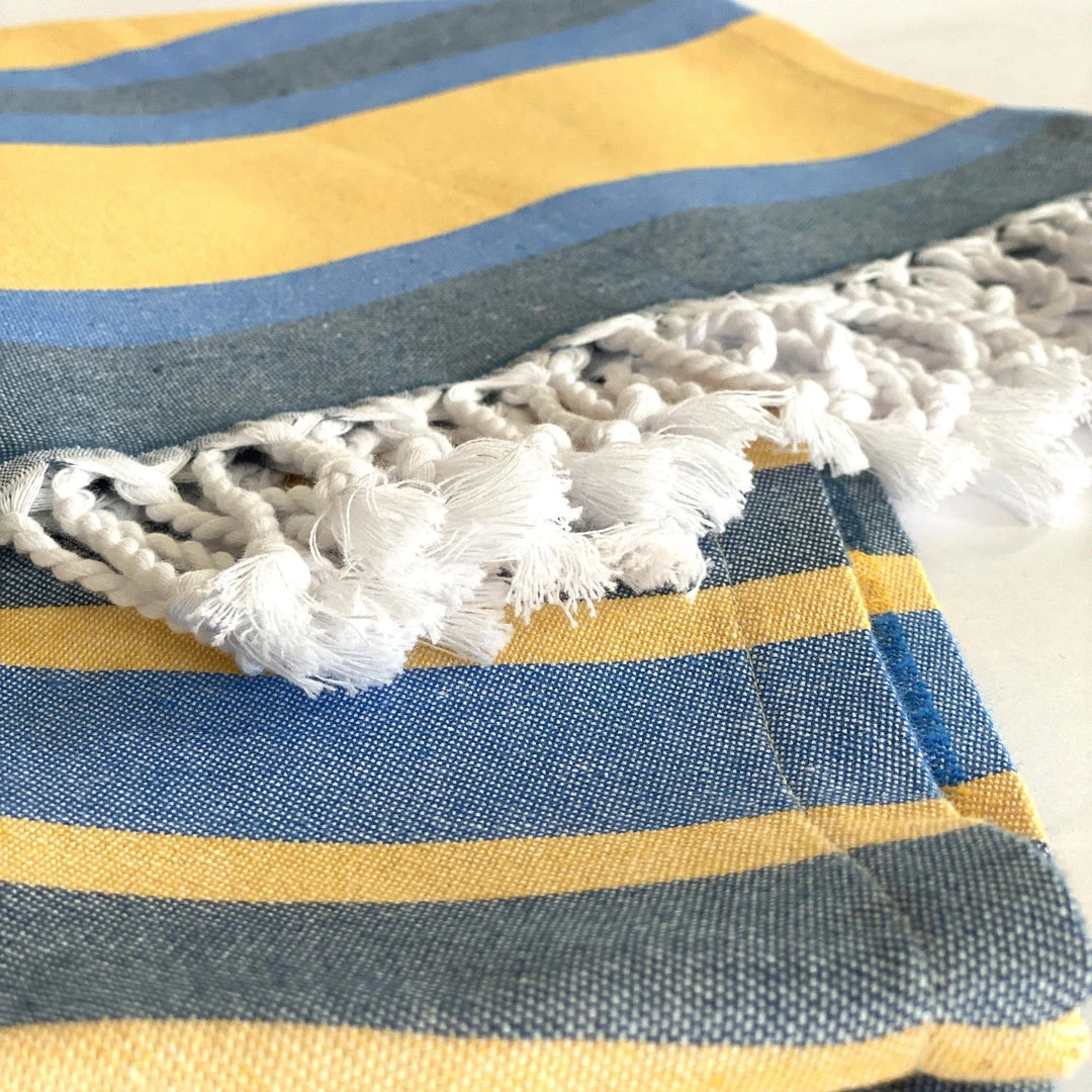 Hilana: Upcycled Cotton Samara Turkish Towel 5 Hilana: Upcycled Cotton Samara Turkish Towel