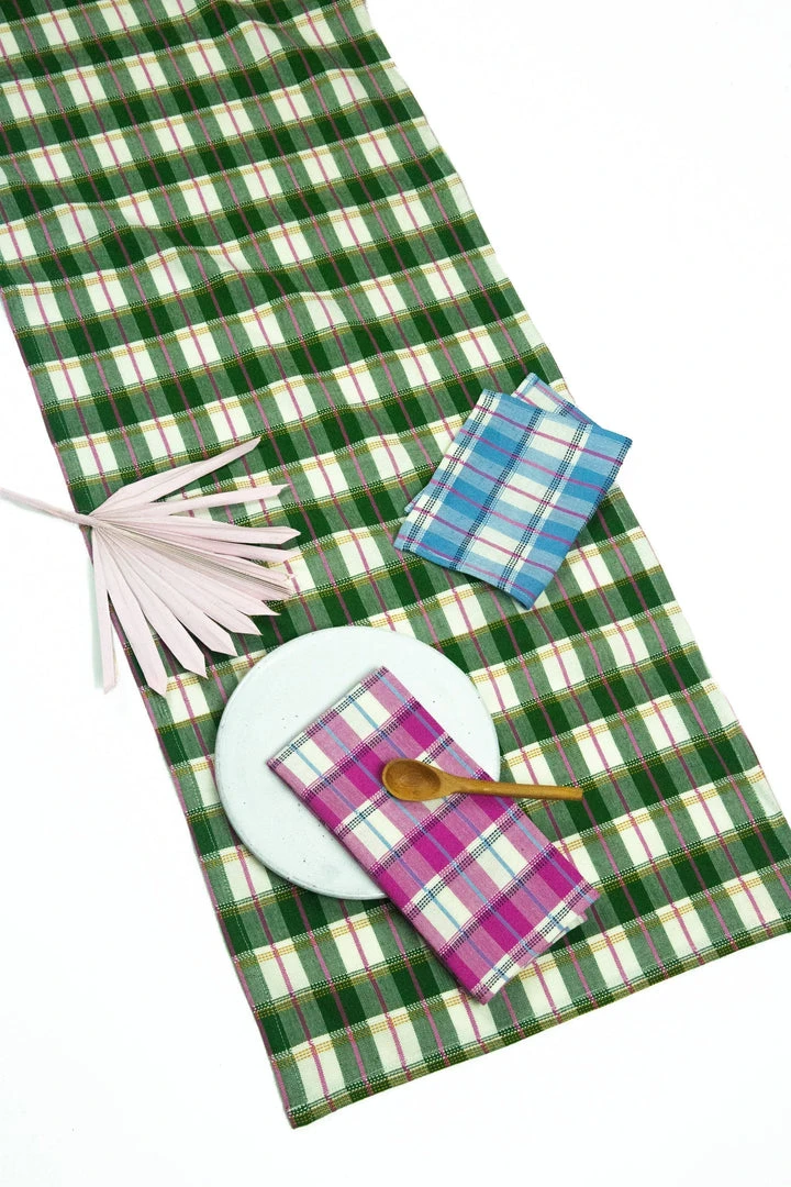 Archive New York San Andres Gingham Table Runner Kitchen + Dining 3 Archive New York San Andres Gingham Table Runner Kitchen + Dining