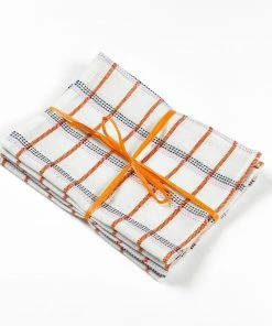 Archive New York San Lucas Plaid Cocktail Napkin Set