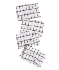Archive New York San Lucas Plaid Cocktail Napkin Set