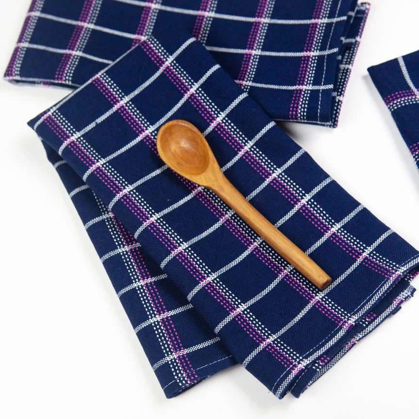 Archive New York San Lucas Plaid Napkin Set Kitchen + Dining Archive New York San Lucas Plaid Napkin Set Kitchen + Dining