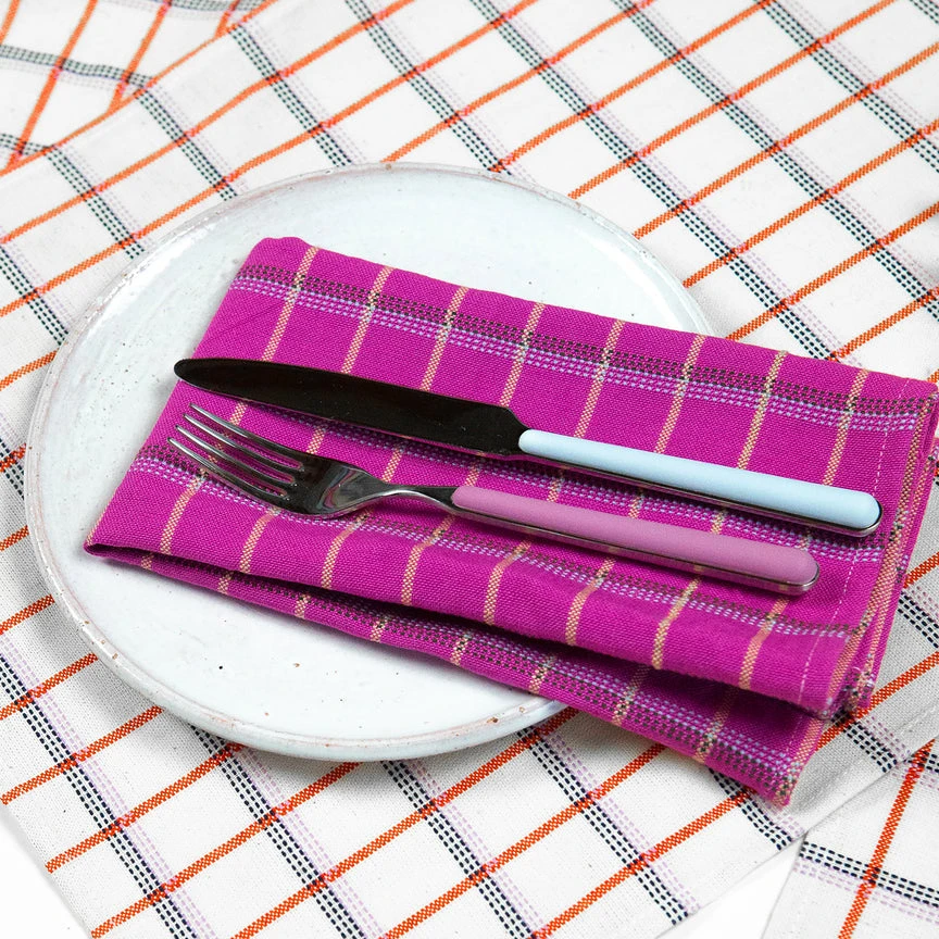 Archive New York San Lucas Plaid Napkin Set Kitchen + Dining Archive New York San Lucas Plaid Napkin Set Kitchen + Dining
