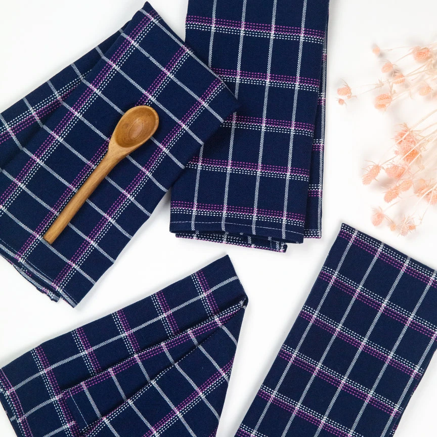 Archive New York San Lucas Plaid Napkin Set Kitchen + Dining Archive New York San Lucas Plaid Napkin Set Kitchen + Dining
