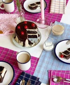 Archive New York San Lucas Plaid Placemat Set Kitchen + Dining 2 Archive New York San Lucas Plaid Placemat Set Kitchen + Dining