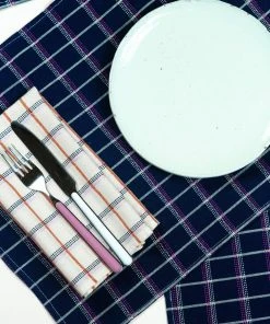 Archive New York San Lucas Plaid Placemat Set Kitchen + Dining 4 Archive New York San Lucas Plaid Placemat Set Kitchen + Dining
