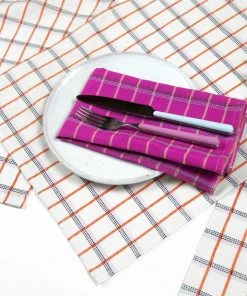Archive New York San Lucas Plaid Placemat Set Kitchen + Dining 5 Archive New York San Lucas Plaid Placemat Set Kitchen + Dining