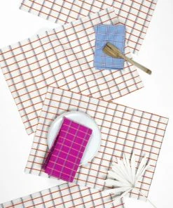 Archive New York San Lucas Plaid Placemat Set Kitchen + Dining