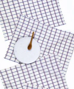 Archive New York San Lucas Plaid Placemat Set Kitchen + Dining 6 Archive New York San Lucas Plaid Placemat Set Kitchen + Dining