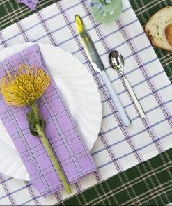 Archive New York San Lucas Plaid Placemat Set Kitchen + Dining 3 Archive New York San Lucas Plaid Placemat Set Kitchen + Dining