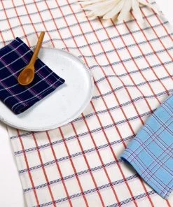 Archive New York San Lucas Plaid Table Runner