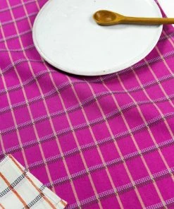 Archive New York San Lucas Plaid Table Runner