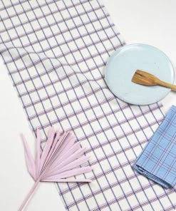 Archive New York San Lucas Plaid Table Runner