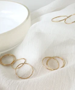 Sara Patino Jewelry Be Light Recycled Gold Stacking Ring