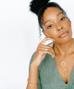 Sara Patino Jewelry Best Sellers Be Open Recycled Gold Necklace 3 Sara Patino Jewelry Best Sellers Be Open Recycled Gold Necklace