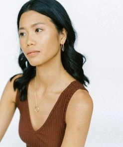 Sara Patino Jewelry Best Sellers Be Open Recycled Gold Necklace 2 Sara Patino Jewelry Best Sellers Be Open Recycled Gold Necklace