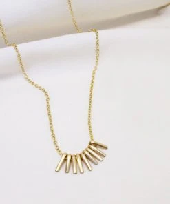 Sara Patino Jewelry Flair Recycled Gold Necklace