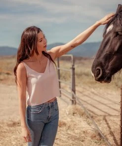 Valani Clothing Sarita Tencel Cami - Pale Lilac