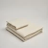 Takasa Home Goods Sateen Bed Sheet Set - Natural