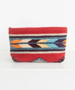 MZ Fair Trade Accessories Scarlet Arrow Wool Clutch Bag