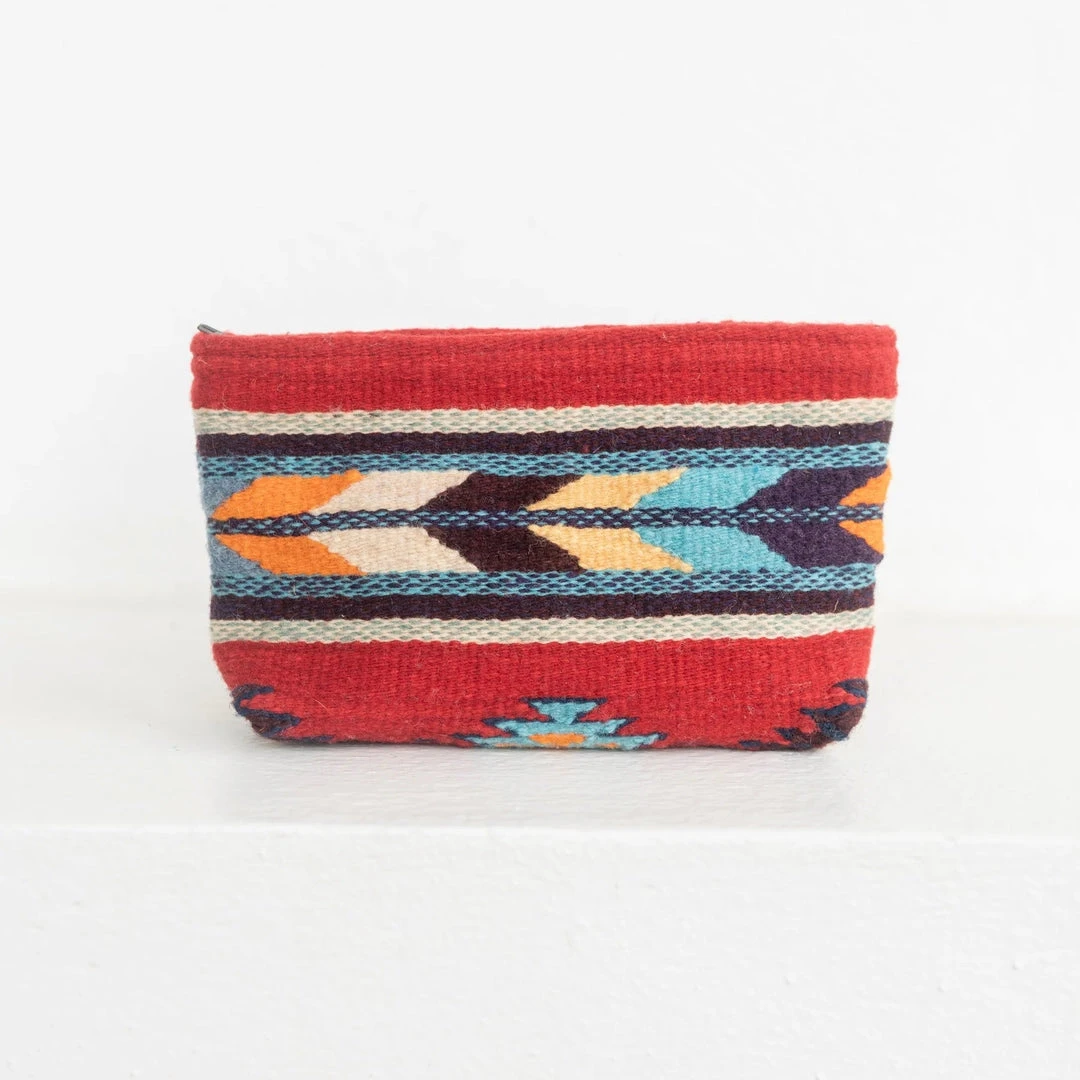 MZ Fair Trade Accessories Scarlet Arrow Wool Clutch Bag MZ Fair Trade Accessories Scarlet Arrow Wool Clutch Bag