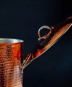 Sertodo Copper Home Goods Big, Beautiful Recycled Copper Stock Pot