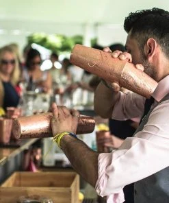 Sertodo Copper Recycled Copper Boston Maraka Shaker Set