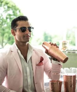 Sertodo Copper Recycled Copper Boston Maraka Shaker Set