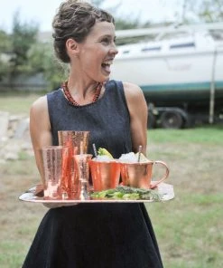 Sertodo Copper Recycled Copper Cocktail Set