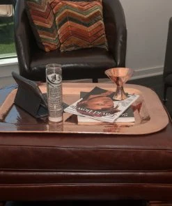 Sertodo Copper Thessaly Recycled Copper Rectangle Platter