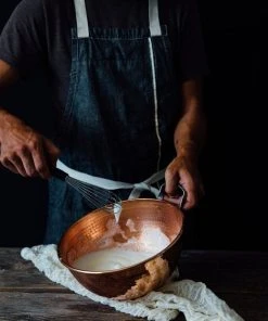 Sertodo Copper Recycled Copper Mixing Bowls