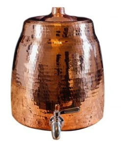 Sertodo Copper Best Sellers Niagara Recycled Copper Water Dispenser With Lid