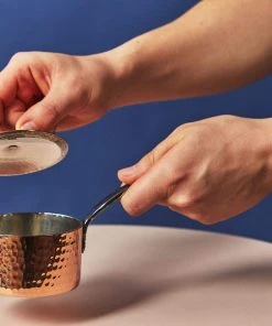 Sertodo Copper Home Goods Petite French Recycled Copper Butter Pot