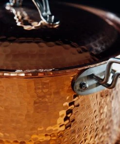 Sertodo Copper 2.5 Qt Recycled Copper Sauce Pot 3 Sertodo Copper 2.5 Qt Recycled Copper Sauce Pot