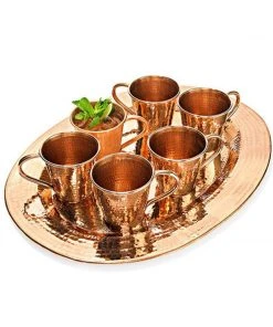 Sertodo Copper Copper Thessaly Oval Platter 2 Sertodo Copper Copper Thessaly Oval Platter