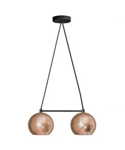Dounia Home Lighting Shams Dual Globe Chandelier